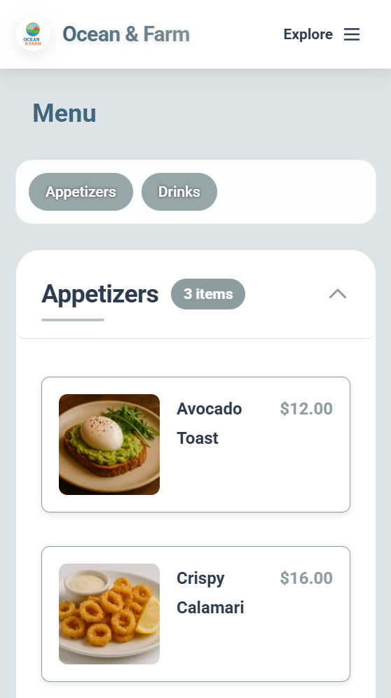 Demo Website Preview