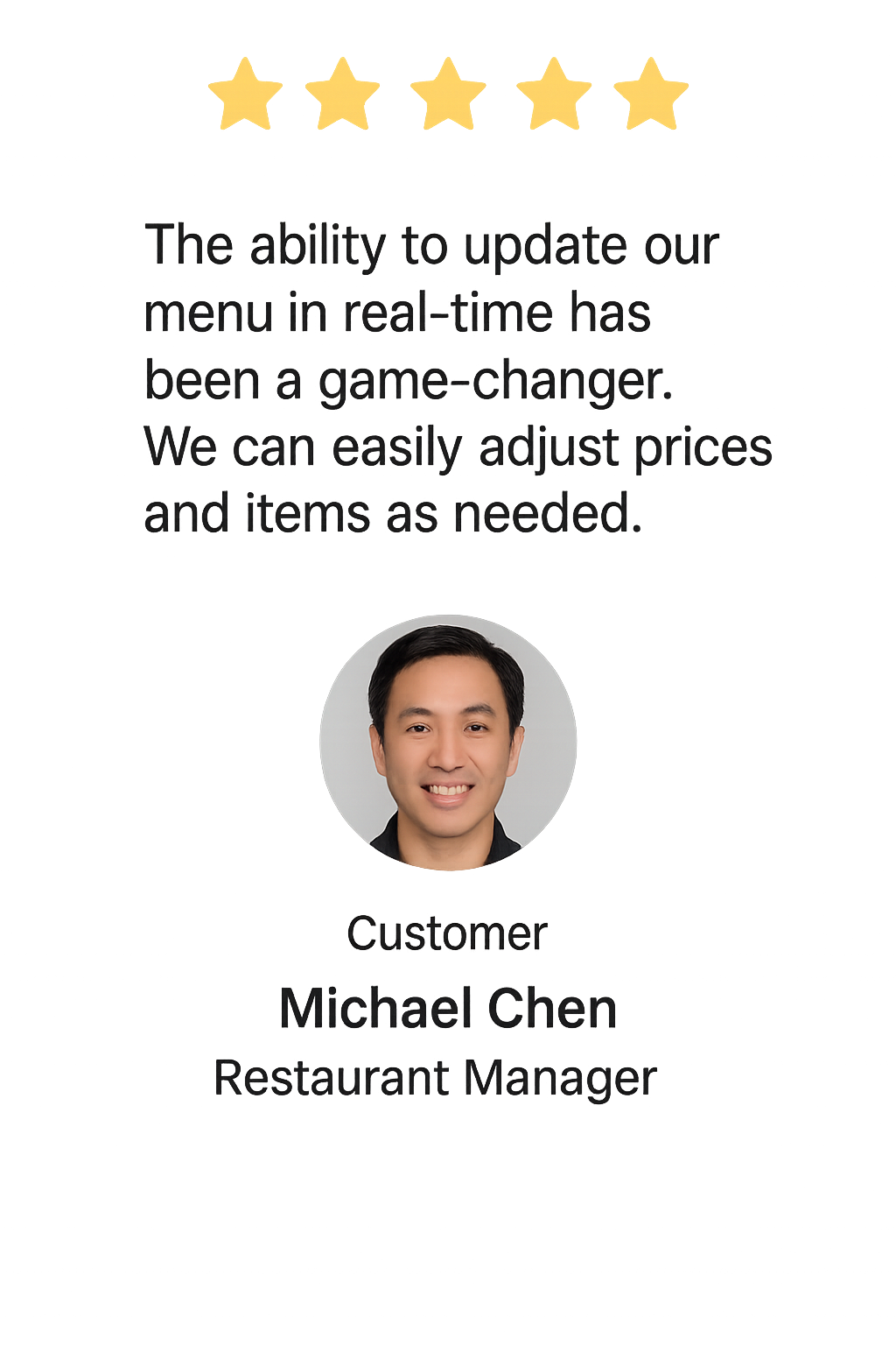 Michael Chen Testimonial