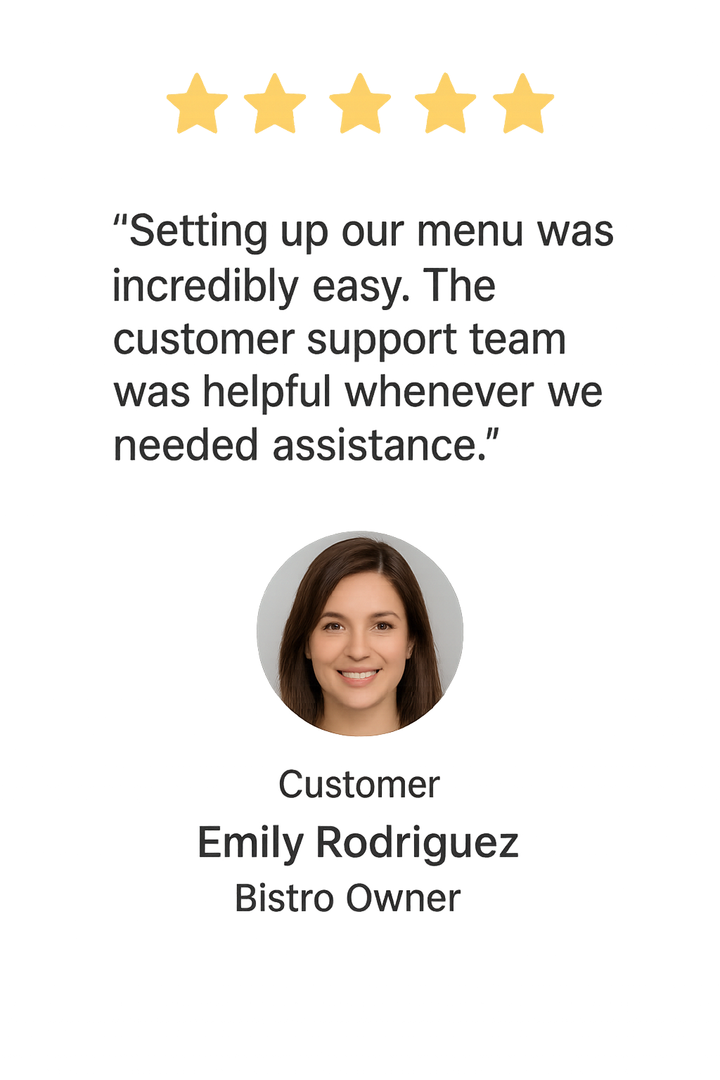 Emily Rodriguez Testimonial